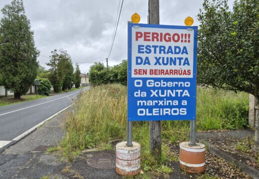 O Concello inicia a campaña de denuncia do abandono das estradas da Xunta