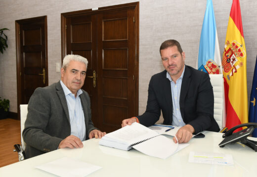López Campos aborda co alcalde do Pino accións de dinamización cultural e melloras en infraestruturas de cara á celebración do Xacobeo 2027