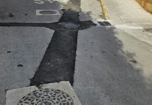 O Concello finaliza as obras de mellora da rede de pluviais na Brea e Sobre a Igrexa