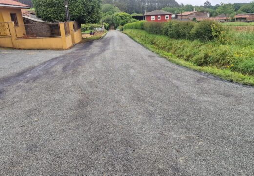 O Concello de Frades inviste máis de 90.000 euros na mellora dos accesos a catro aldeas do municipio
