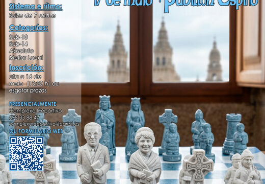 Carral organiza o I Torneo de Xadrez dás Letras Galegas o próximo 17 de maio