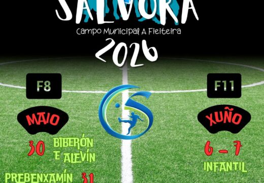 A Copa Sálvora reunirá a 71 equipos de fútbol no estadio municipal da Fieiteira