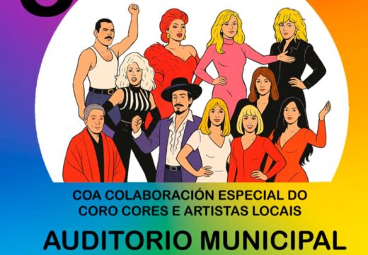 O segundo pase do concerto Grandes Iconas soará no 5 de xullo dentro da programación polo Día do Orgullo de Ribeira