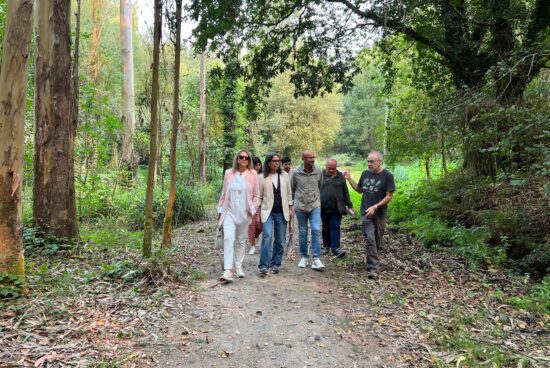 Mila Castro propón respaldo institucional á solicitude de protección do Paisaxe Cultural de Conxo trasladada á UNESCO por Conxo Aberto