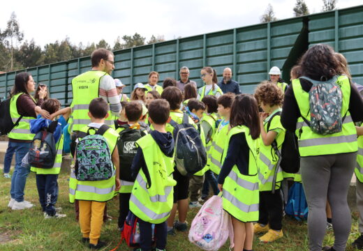 Carballo conciencia á infancia sobre o valor da auga con visitas escolares ás instalacións do ciclo da auga