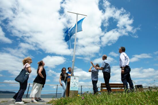 A Bandeira Azul seguirá ondeando en tres praias de Miño por segundo ano consecutivo