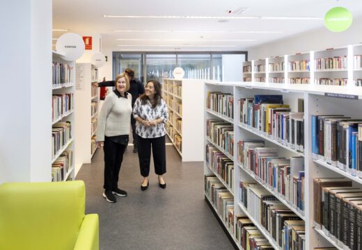 O plan de mellora dos centros cívicos avanza coa reapertura da biblioteca municipal dos Rosales