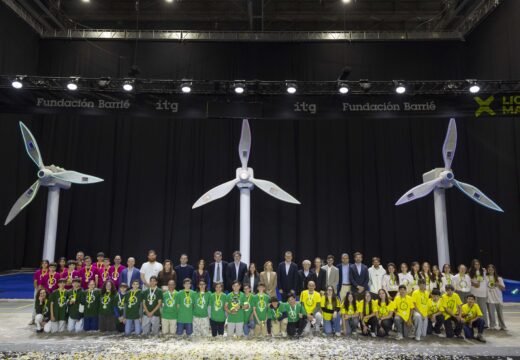 Inés Rey pon en valor o enxeño e creatividade do alumnado dos 17 centros educativos galegos que participaron na V Liga Maker Drone na Coruña