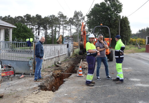 O Concello de Carballo supera o millón de euros en investimentos para seguir estendendo o saneamento e o abastecemento no rural