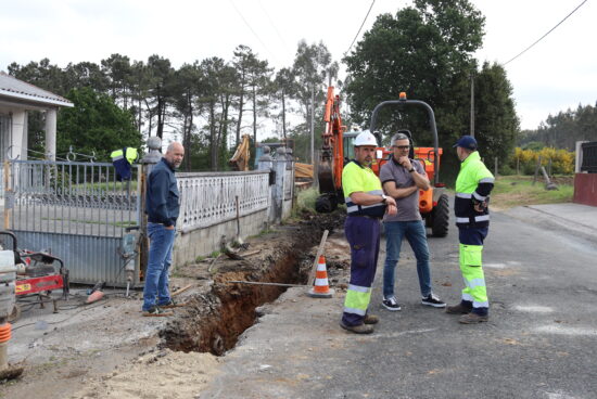 O Concello de Carballo supera o millón de euros en investimentos para seguir estendendo o saneamento e o abastecemento no rural
