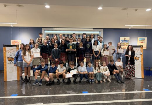 Diego Fariña, do colexio Liceo La Paz da Coruña. gañador da fase galega da 45º edición do concurso “Que é un rei para ti?”