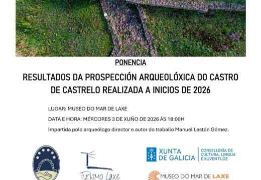 O Concello de Laxe convida a descubrir os segredos do Castro de Castrelo nunha charla aberta no Museo do Mar
