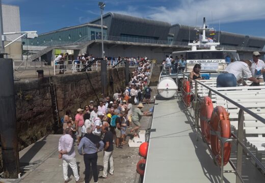 Ribeira converteuse en porto de saída da cuadraxésima edición da Traslatio