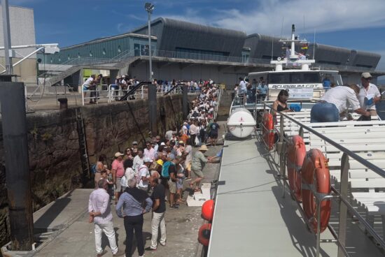 Ribeira converteuse en porto de saída da cuadraxésima edición da Traslatio