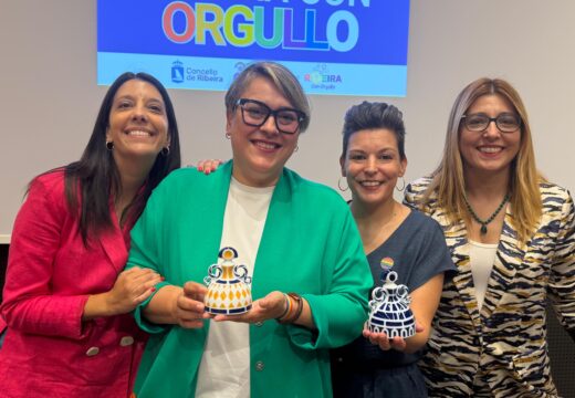 Ribeira érguese contra a homofobia celebrando e reivindicando con orgullo a diversidade