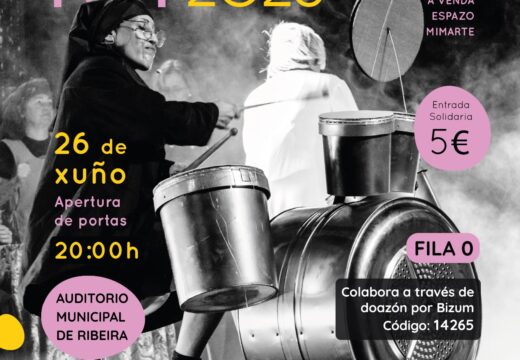 O Mimarte Fest recadará fondos en Ribeira a favor de Ambar no 26 de xuño