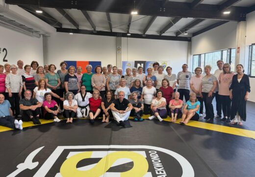 Preto dun cento de persoas despediron o obradoiro de taekhealth promovido polo Concello de Ribeira