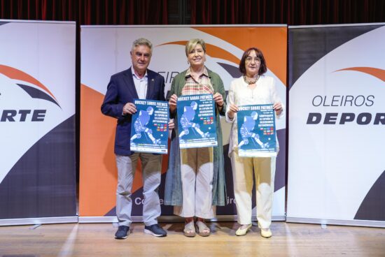 Oleiros acolle o Campionato de España de Hockey no pavillón da Rabadeira