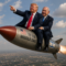 Trump e Netanyahu arderán a noite de San Xoán na praia de Bastiagueiro