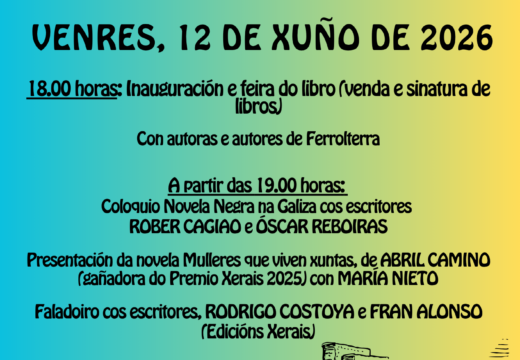Feira literaria, charlas e presentación de novidades nas III Xornadas Literarias do Pote que se celebrarán este venres