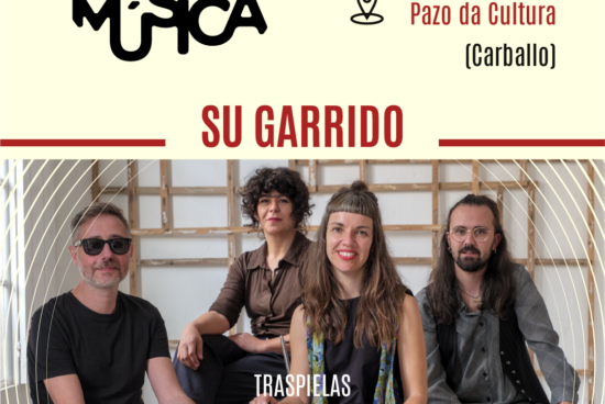 Vangarda e tradición mestúranse en Traspielas, o novo proxecto musical que Su Garrido presenta en Carballo