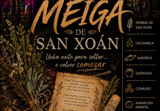 As Somozas vivirá este 23 de xuño a III edición da súa gran noite meiga