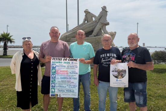 Aguiño homenaxeará á Virxe do Carme do 10 ao 16 de xullo