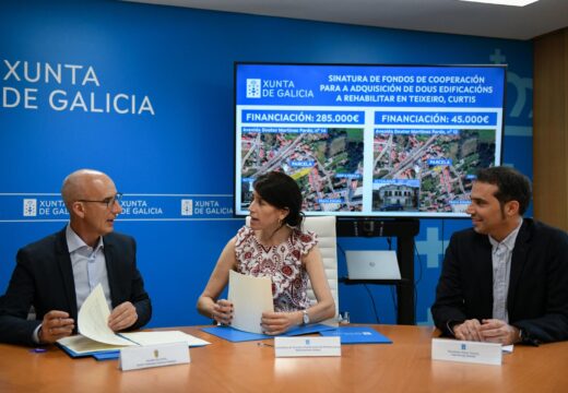 O Fondo de Cooperación da Xunta permite ao Concello de Curtis a recuperación e posta en valor de dúas edificacións anexas na capital municipal, Teixeiro
