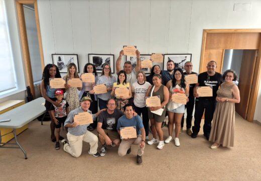 Carballo celebrou a clausura dos cursos de acollemento lingüístico cunha festa intercultural