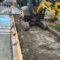 O Concello de Fene inicia as obras de mellora na beirarrúa de acceso ao Centro de Saúde