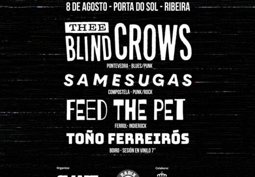A quinta edición do Xiradiscos ofrecerá música alternativa en Ribeira no 8 de agosto