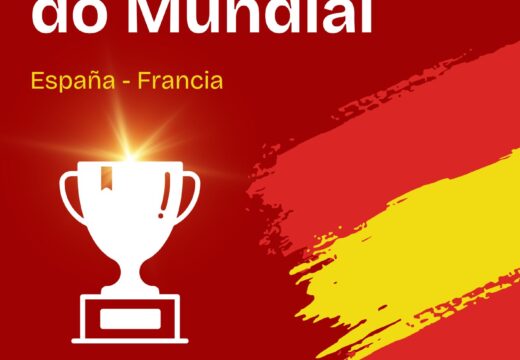 O partido de semifinais do Mundial poderase ver en Ribeira cunha pantalla na praza de Pontevedra