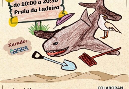 A praia da Ladeira convértese en segunda parada da terceira edición da xuntanza de esculturas de area