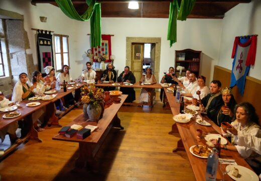 O Mosteiro de San Salvador revive os seus días de gloria na Cea Medieval para celebrar o seu 900 aniversario