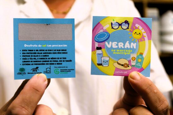 O Mercado de Carballo repartirá milleiros de premios directos coa campaña estival de prevención do cancro de pel