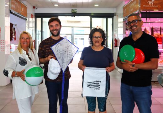O Mercado de Carballo estrea a súa campaña de prevención do cancro de pel, na que se repartirán milleiros de premios directos