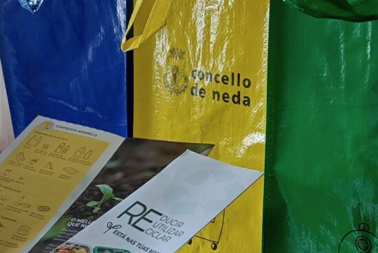 Neda enviará aos fogares material informativo para mellorar a xestión dos residuos domésticos