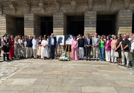 A alcaldesa Goretti Sanmartín chama a romper o silencio no 90 aniversario do asasinato de Ánxel Casal e Camilo Díaz Baliño