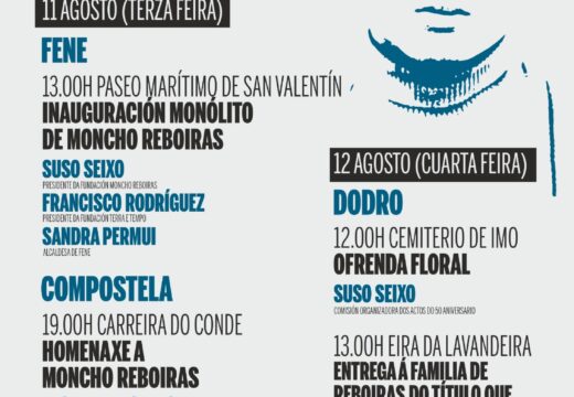 Fene renderá homenaxe a Moncho Reboiras no 50º aniversario do seu asasinato pola ditadura franquista