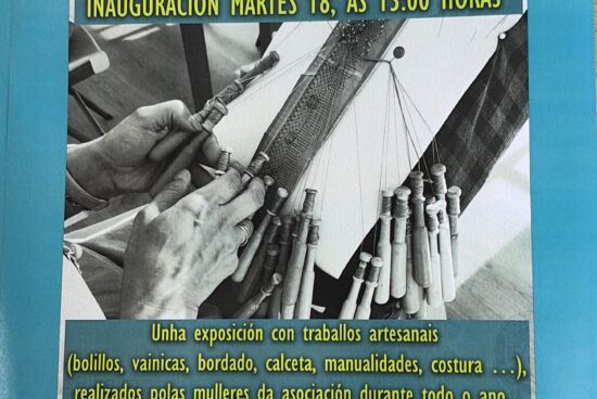 Ribeira exhibirá o talento das alumnas dos talleres artesanais da Asociación Amas de Casa