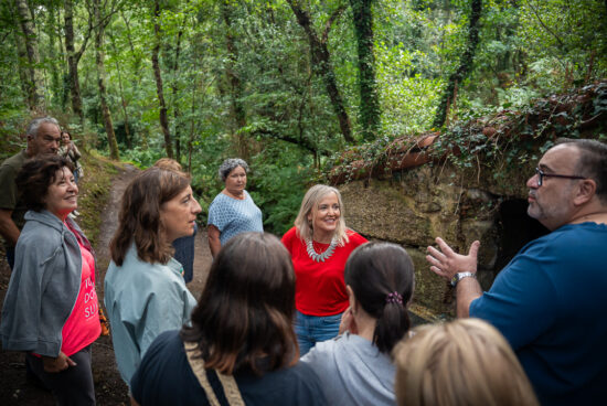 Izaskun García presenta “Culleredo Verde” para conectar o municipio desde os montes ata a Ría do Burgo