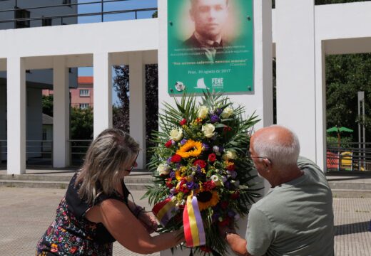Fene reivindica a memoria democrática no Día da Galiza Mártir cunha homenaxe a Ramón José Souto e a inauguración da exposición “Castelao e a maldición do franquismo”