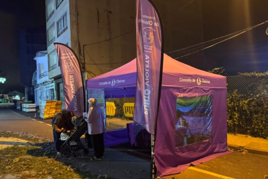 O Concello de Oleiros instalará o Punto Violeta durante as festas de Santa Cruz