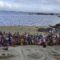 Máis de cento cincuenta nenos e nenas participaron na última cita coas esculturas de area que tivo lugar na praia da Corna