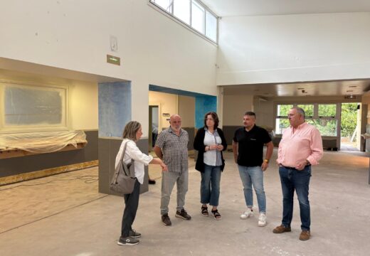Avanzan as obras de mellora da Escola Infantil “A Galiña Azul” coa previsión de rematar antes do inicio do novo curso