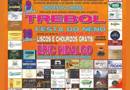 Neda celebra do 8 ao 10 de setembro as festas patronais na honra a Santa María