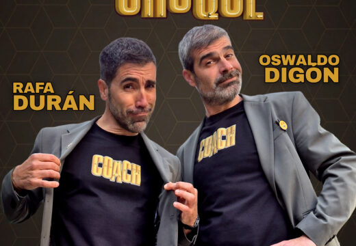 O espectáculo de comedia improvisada ‘Coaches de Choque’ chega a Ribeira o 7 de novembro.