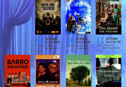 O FITAGAL regresa a Ribeira con sete espectáculos de teatro afeccionado galego e internacional