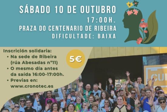 A alcaldesa de Ribeira presenta con A Creba a terceira edición do concurso de relatos breves Ecos da Mente