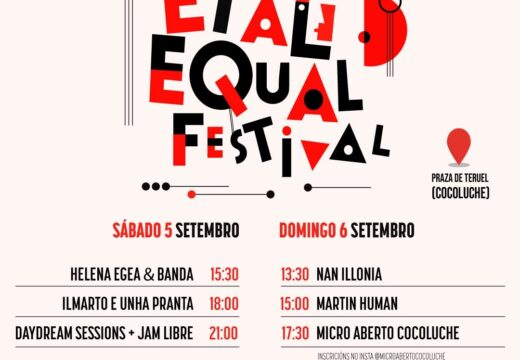 A praza de Teruel acolle nesta fin de semana unha nova edición do festival Etal Equal